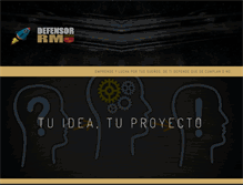 Tablet Screenshot of defensor-rm.es